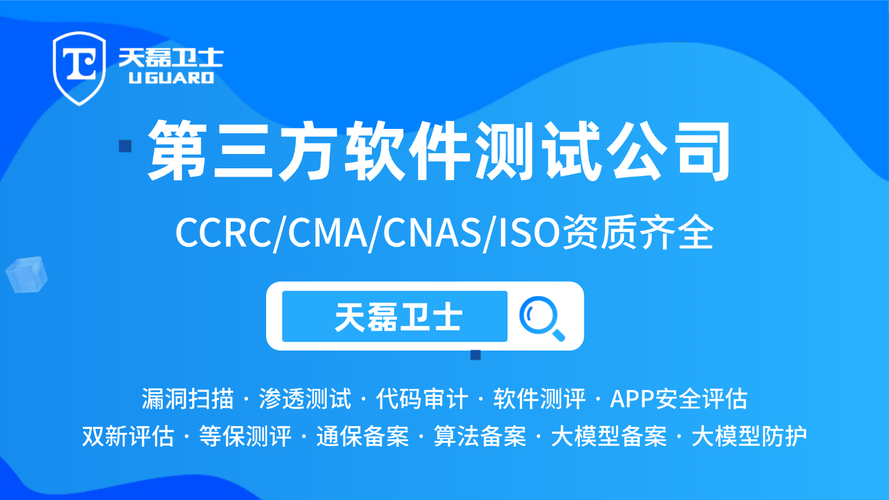 2026年国内第三方软件测试公司,专业资质 + 政企服务企业名单